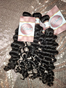 100% Virgin Human Hair Deep Wave Bundles