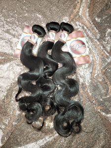 100% Virgin Human Hair Body Wave Bundles